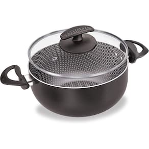 Caçarola 20 cm Gran Chef com Tampa Black - Fortaleza