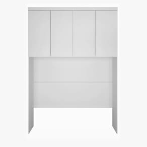 Modulado Aéreo Casal 4 Portas - Rizon-Branco - Móveis Novo Horizonte