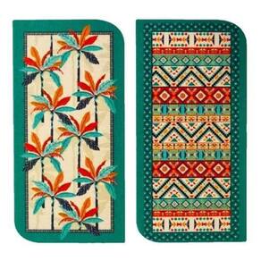 Toalha Aveludada Estampada Maragogi Coqueiros 70 Cm X 1,40 M