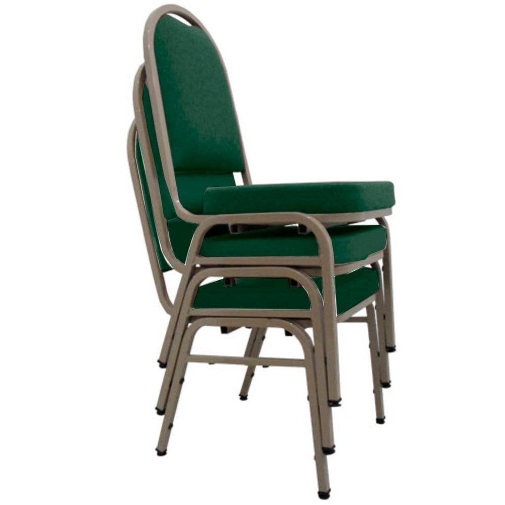 03 Cadeiras para Hotel e Auditório Linha Hotel Verde