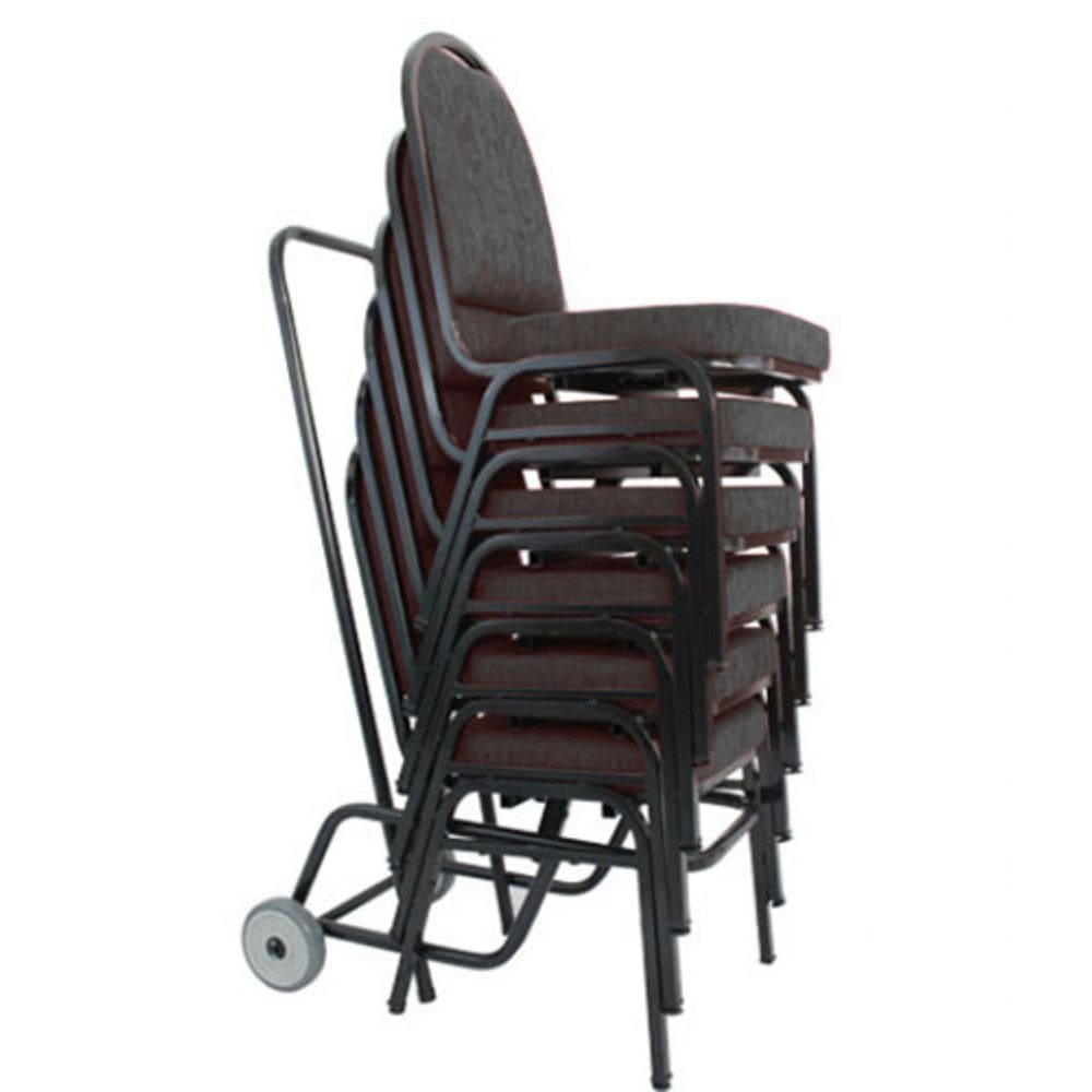 06 Cadeiras para Hotel e Auditório Linha Hotel Preto