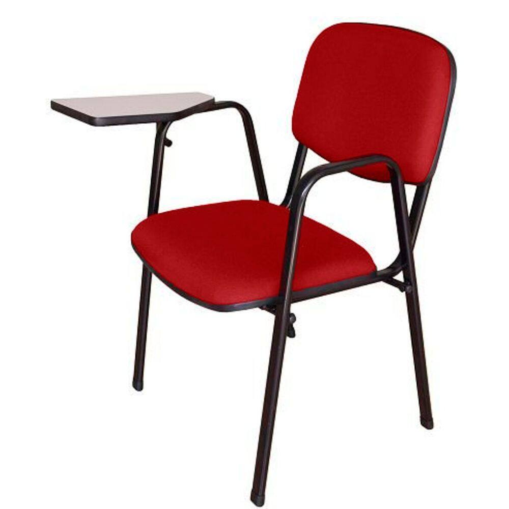 Cadeira Escolar Universitária para Auditórios Linha Hotel Vermelho