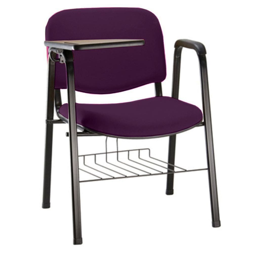 Cadeira Escolar Universitária para Auditórios Linha Hotel Roxo