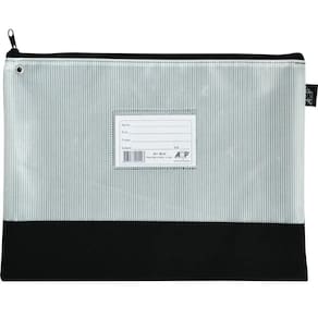 Malote Com Zíper Acp Em Nylon 22X30 Cm Ml-22 Com 5 Un