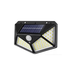 Kit 10 Luminarias Solar De Alta Potência 100 Leds Alto Brilh