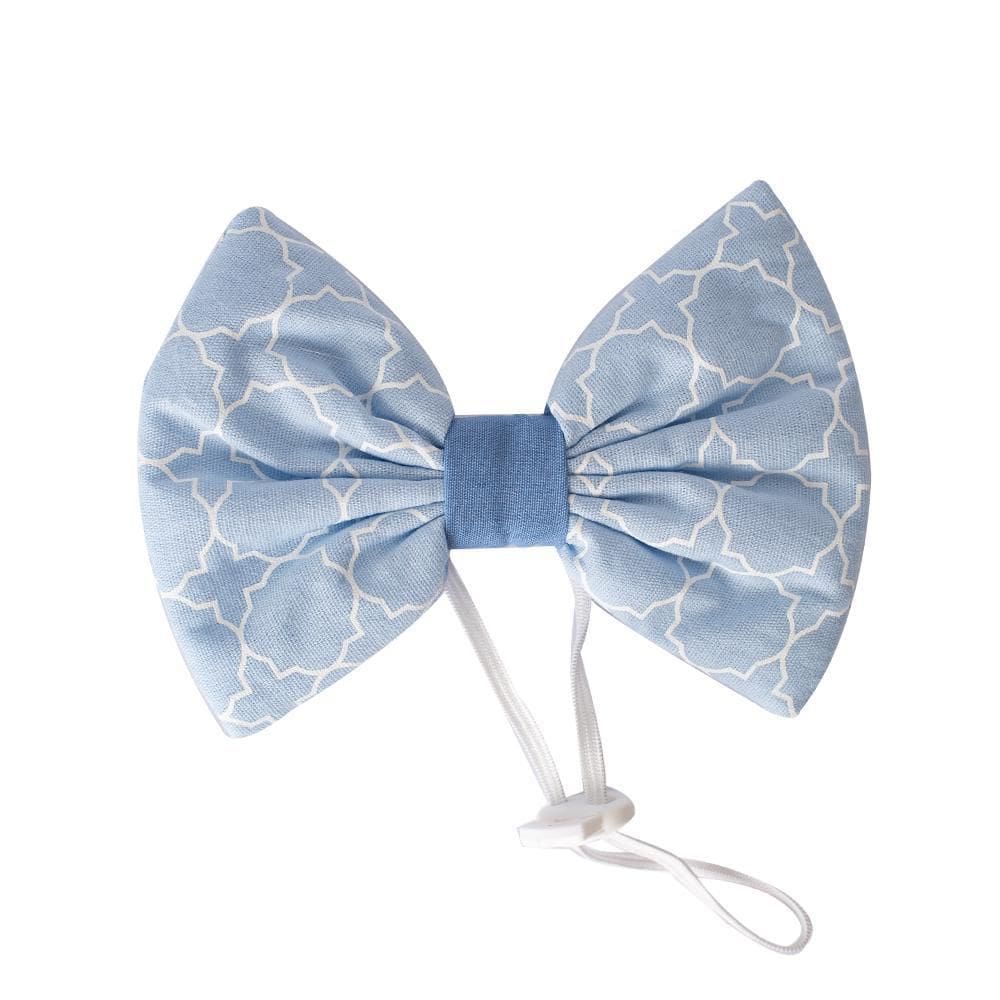 Gravata Borboleta Azul Bebe