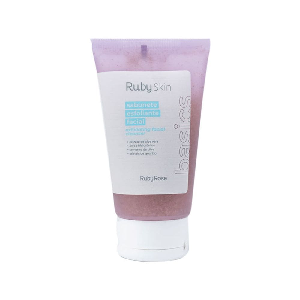 Sabonete Esfoliante Facial Basics Ruby Skin - Ruby Rose
