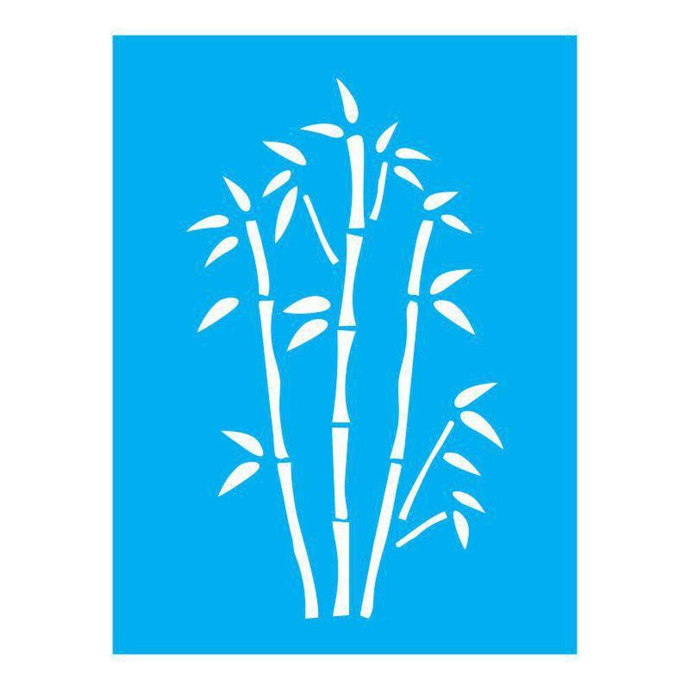 Stencil Tamako Bambu - 15X20Cm - Ref 838