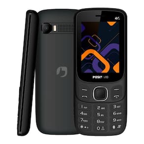 Celular Positvo P41, Tela 2.4”, 4G, Rádio FM, Dual SIM Preto