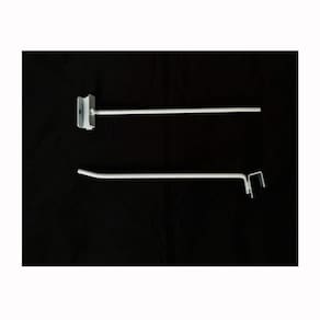 Gancheira Simples Amapa Lx 30 Cm Branco Kit 10