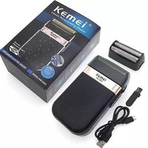 Shaver Kemei 2024 Alta Potência Profissional