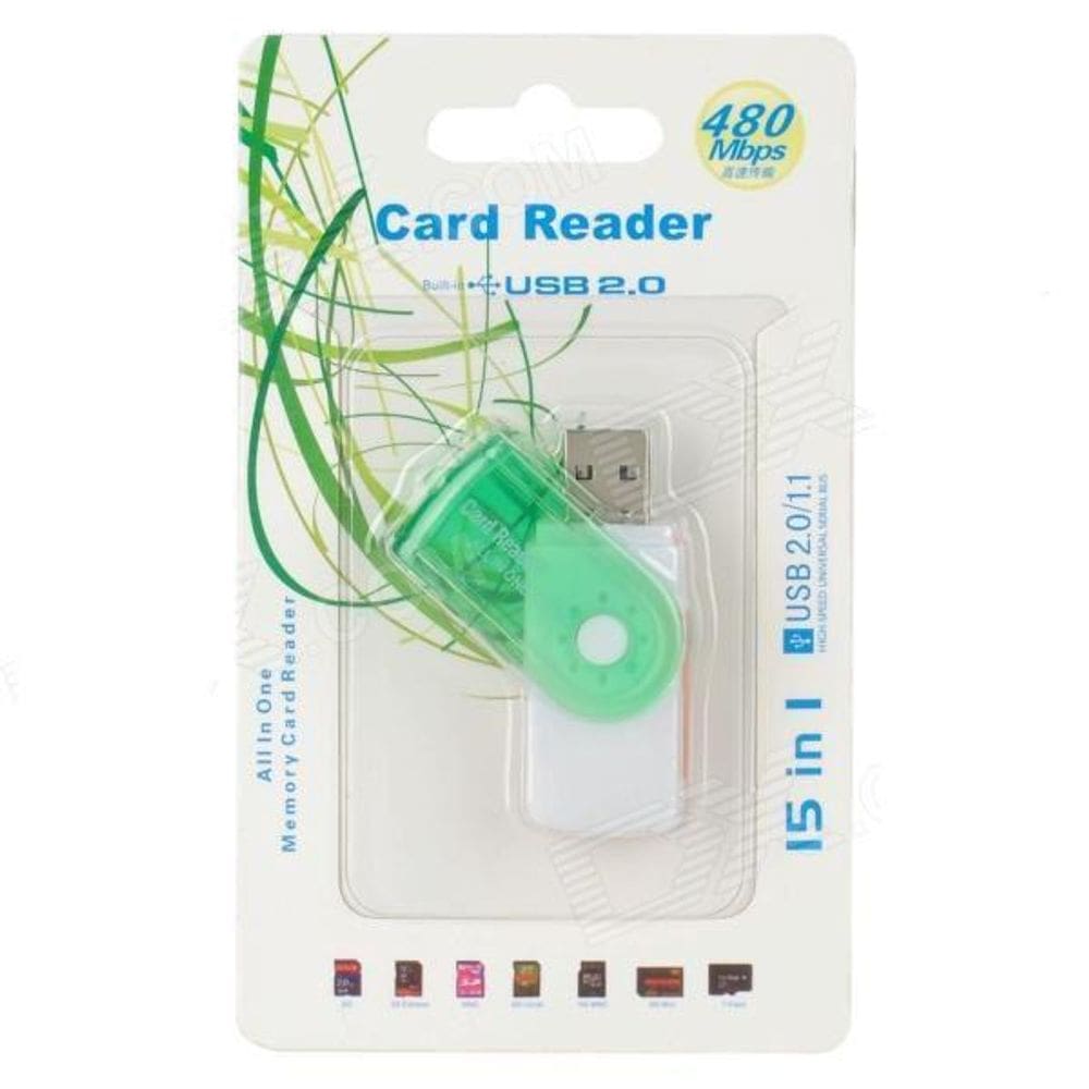 Leitor De Cartão De Memória Estilo Pen Drive