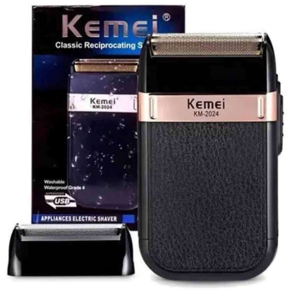 Barbeador Kemei 2024 Bivolt
