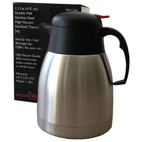 Garrafa Térmica De Aço Com Ampola De Inox 1,2 L