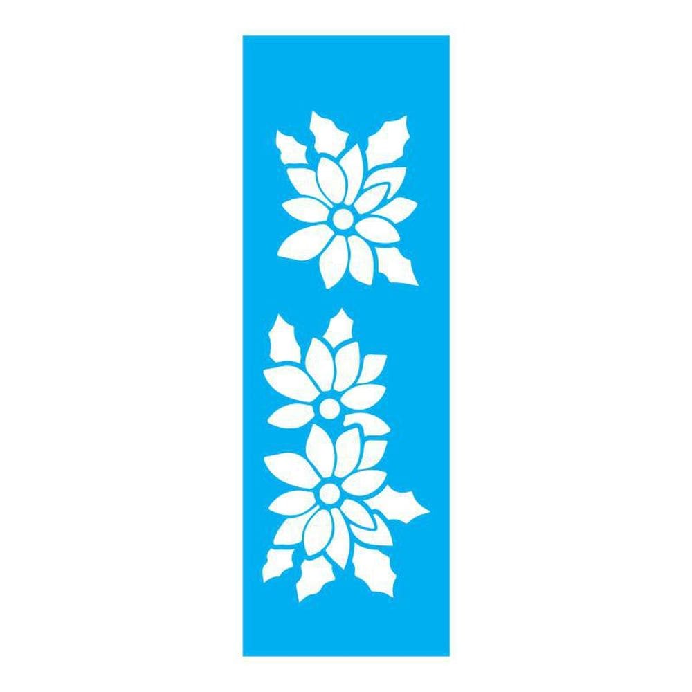 Stencil Tamako Floral - 10X30Cm - Ref 814