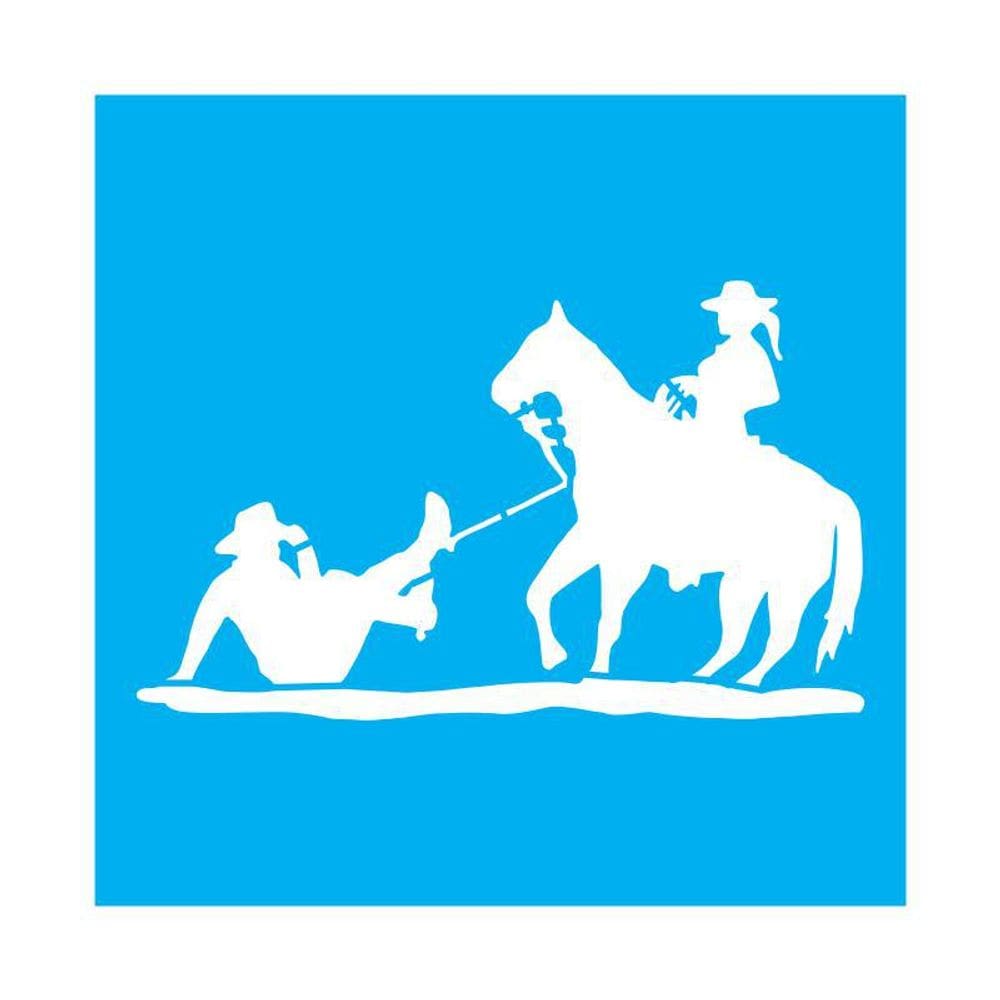 Stencil Tamako Casal - 30X30Cm - Ref 9830