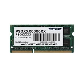 Memória DDR3L 8GB 1600Mhz Patriot para Notebook