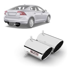 Ponteira Esportiva Para Escapamento Ponta Dupla Volvo S60