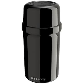 Garrafa Térmica Unitermi Fano 250Ml Preta Ampola Vidro