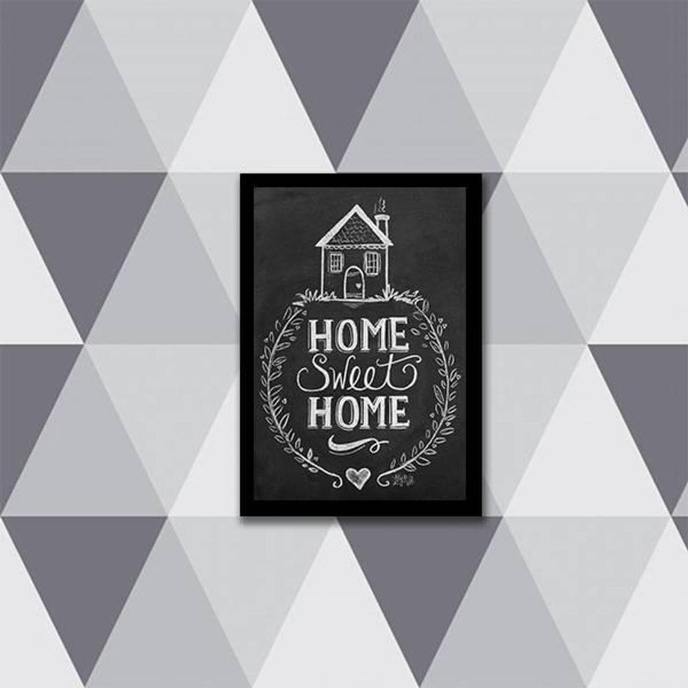 Quadro Home Sweet Home 24X18Cm