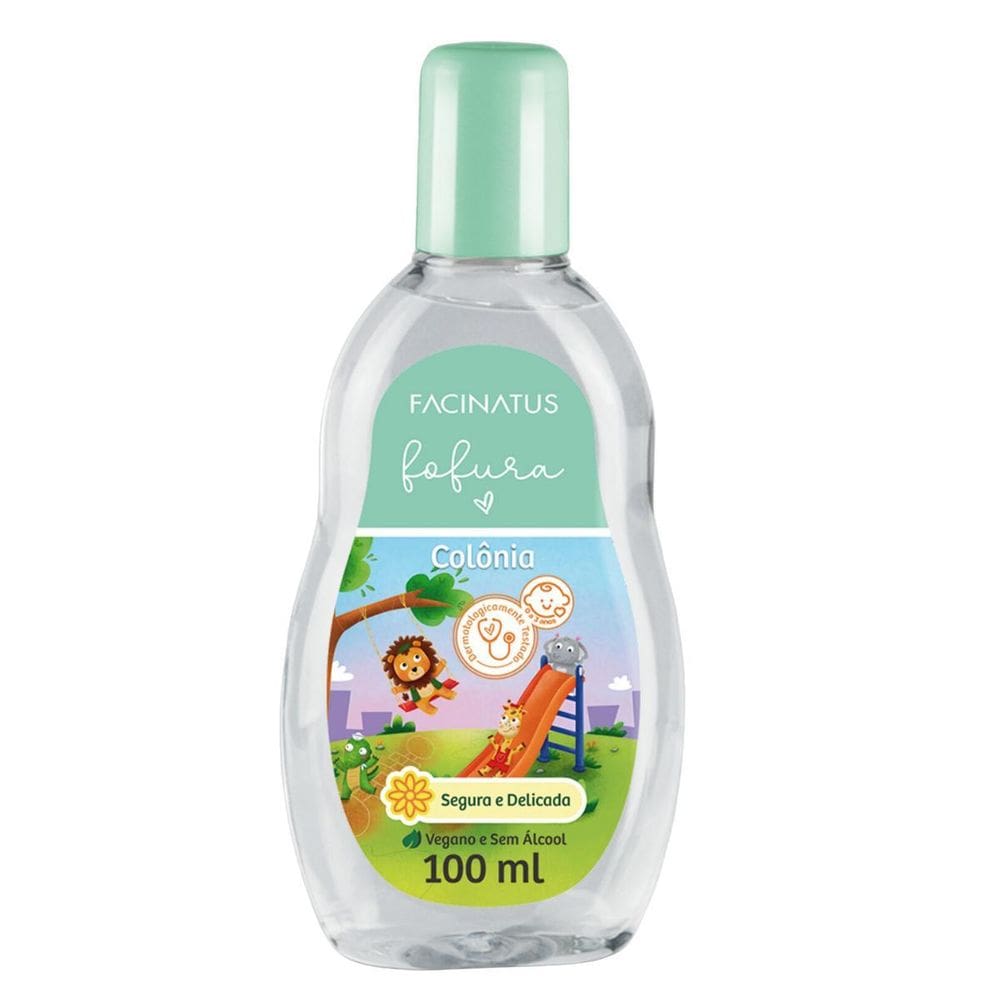 Perfume Fofura Vegano Hipoalergênico Facinatua Bebe Colônia