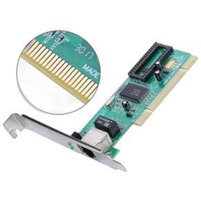 Placa De Rede Pci 10/100/1000Mbps Lan- Yosoo