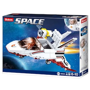 Blocos de Montar Nave Espacial Com 115 Peças Cubic Multikids - BR1340