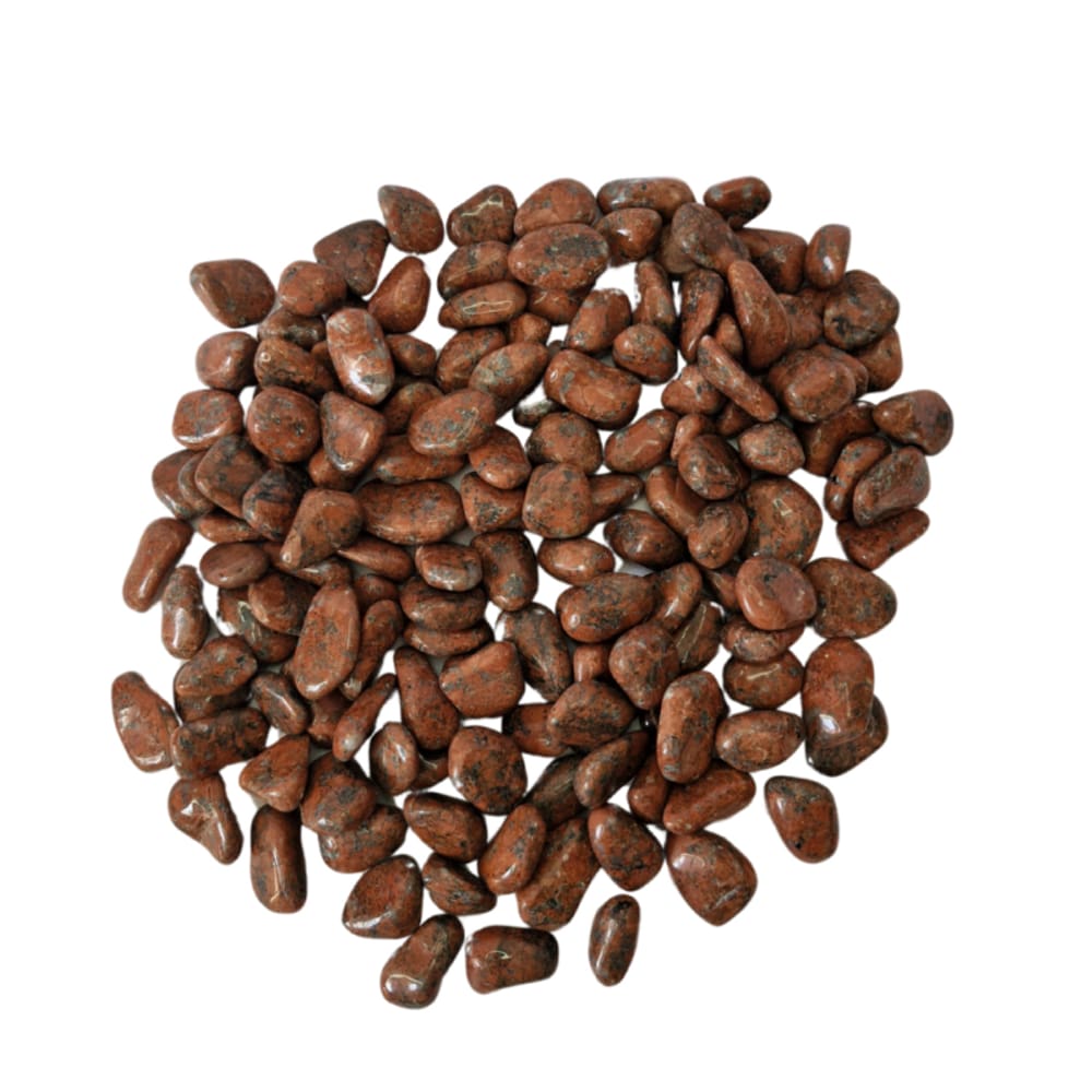 Pedra Calcita 1 a 2 cm Rolada 1 Kg Natural