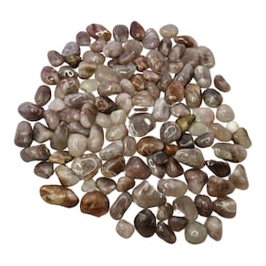 Pedra Quartzo Hematoide Vermelho 1 a 2 cm Rolado 1Kg Natural