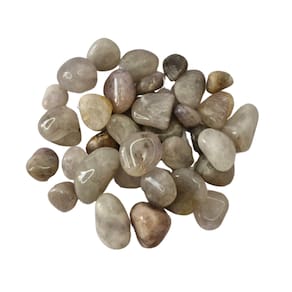 Pedra Ametista Chevron 1 a 2 cm Rolada 250g Natural