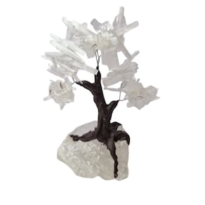Árvore de Pedra Selenita Presentes e Decorações