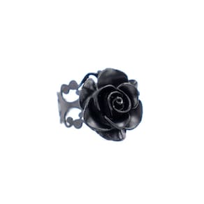 Anel Ajustável Rosa 2 cm em Metal- Selecione o Modelo