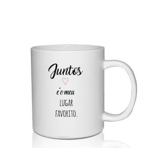 Caneca Branca - Lugar Favorito - Dia Dos Namorados