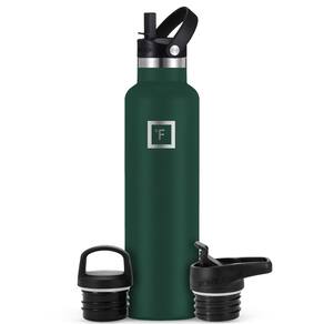 Garrafa de água IRON °FLASK Camping Hiking 700ml Dark Pine