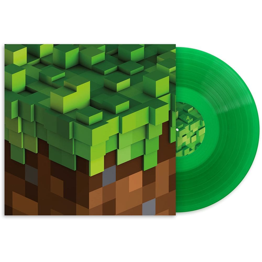 Vinil Minecraft Volume Alpha Transparente Verde