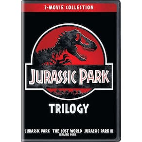 DVD Jurassic Park Trilogy (Jurassic Park/O Mundo Perdido/Jurassic Park III)