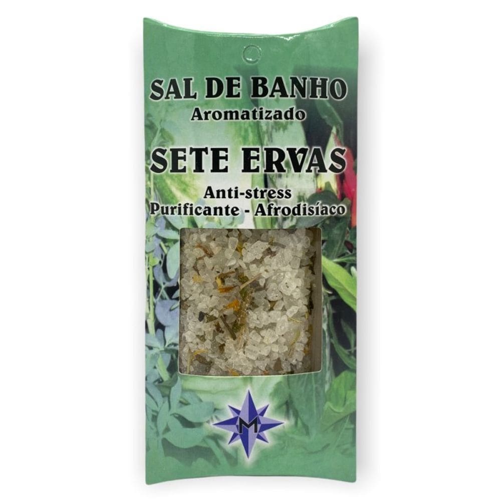 Sal de Banho Aromatizado 100g Aromaterapia-Escolha Fragrância