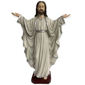 Imagem Jesus Oxalá em Resina Tamanho Grande-Escolha a Cor