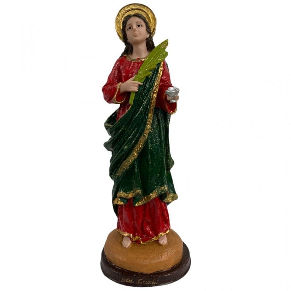 Escolha sua Imagem Católica Proteção em Resina