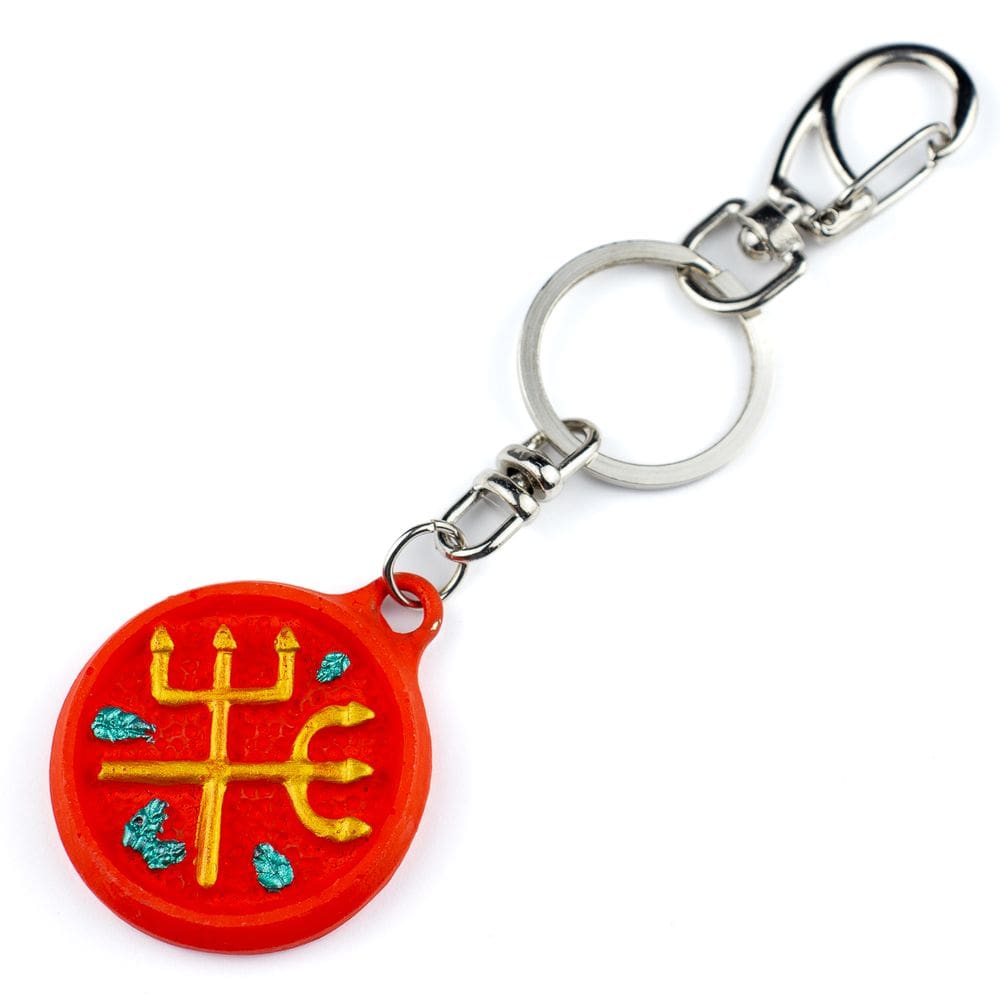 Chaveiro Orixá Exú Prosperidade Umbanda Candomblé -Selecione