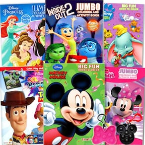 Conjunto de livros para colorir Disney Classics para crianças com Mickey e Minnie