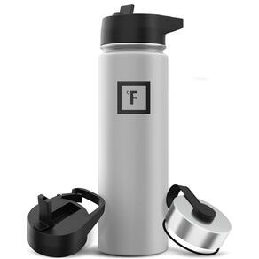 Garrafa de água IRON °FLASK Camping & Hiking 650 ml de grafite