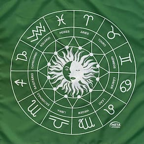 Toalha Silk Jogo Cartas Tarot Zodíaco 70x70cm- Selecione Cor