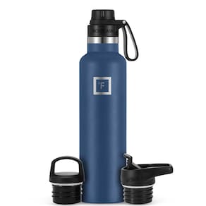 Garrafa de água IRON °FLASK Camping Hiking 700ml Twilight Blue