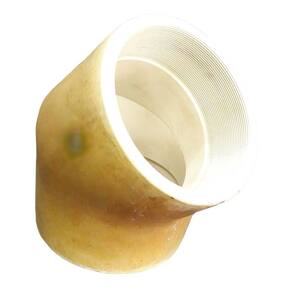 Cotovelo Joelho Conexão Hidráulica Roscável 45ºx6 Pvc Fibra