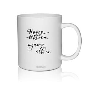Caneca Policarbonato Branca 300ml - Home Office Pijama