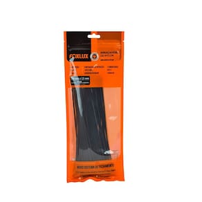 Abraçadeiras de Nylon 200 x 2.5 mm 100 Unidades Preto Foxlux