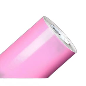 Adesivo Vinílico Rosa Claro 0,5x1m - Alta Qualidade