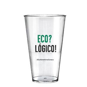 Kit 2 Copos Big Drink Eco Personalizados Eco-Logico