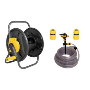 Suporte Enrolador S/Rodas+Mang 20m Vonder+Irrigador Setorial